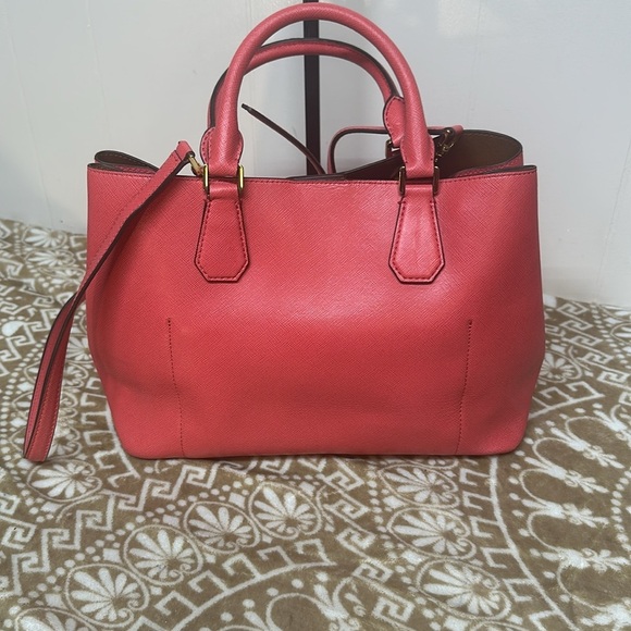 Michael Kors Greenwich Large Tote Grab Bag Watermelon/Luggage/Tote/Crossbody - Picture 5 of 13